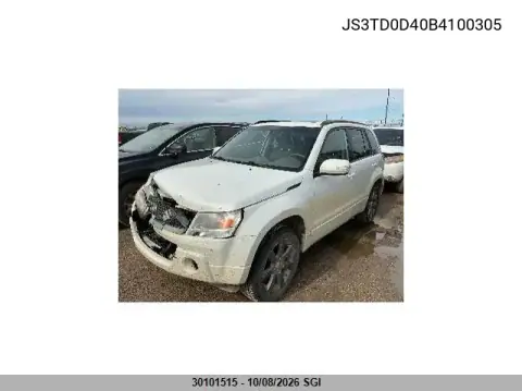 2011 Suzuki Grand Vitara Xsport VIN JS3TD0D40B4100305 фото 3