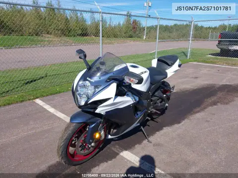 2025 Suzuki Gsx-R600 VIN JS1GN7FA2S7101781 фото 2