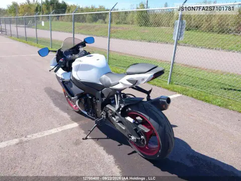 2025 Suzuki Gsx-R600 VIN JS1GN7FA2S7101781 фото 3