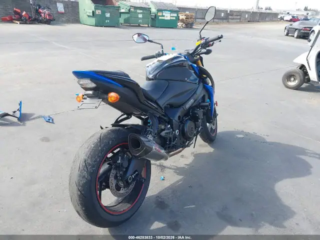 JS1GT7AB2J2100776 — 2018 Suzuki GSX-S1000 A/Z, фото 4 с аукциона IAAI 14.10.2026, Левый бок