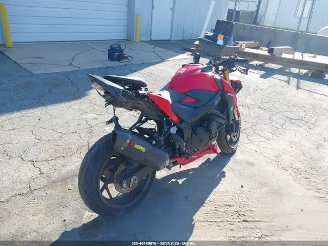 JS1C533D5J2100108 — 2018 Suzuki GSX-S750 M/Z, фото 4 с аукциона IAAI 13.10.2026, Передняя часть