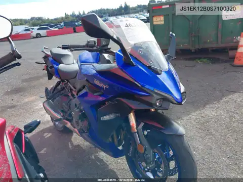 JS1EK12B0S7100320 — 2025 Suzuki Gsx, Левая сторона, фото до ремонта