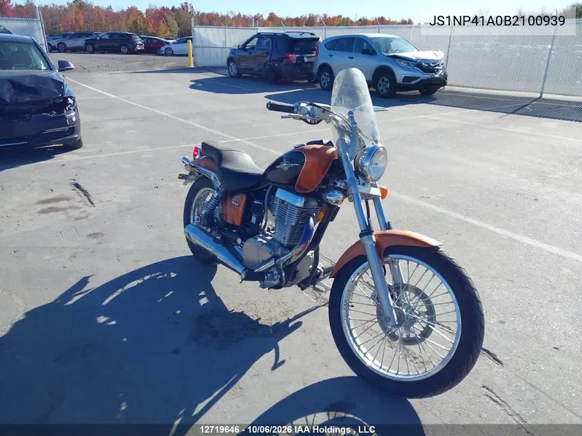 2011 Suzuki Ls650 VIN JS1NP41A0B2100939 фото 1