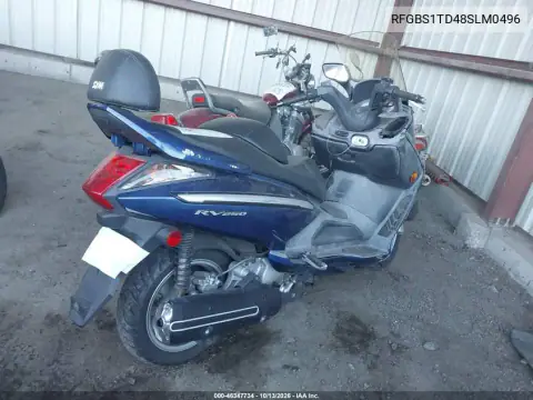 RFGBS1TD48SLM0496 — 2008 Sym RV, фото 4 с аукциона IAAI, Повреждения со всех сторон