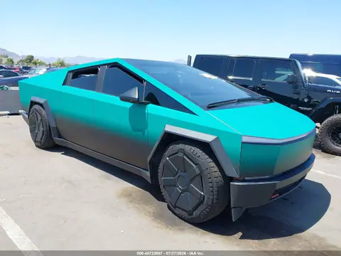 7G2CEHED1RA002843 — 2024 Tesla Cybertruck ALL-Wheel Drive, Левый бок (Left Side), фото до ремонта