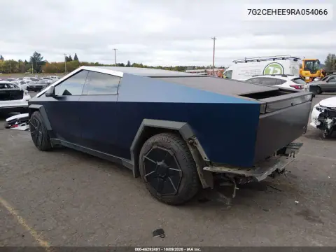 2024 Tesla Cybertruck Cyberbeast VIN 7G2CEHEE9RA054066 фото 3