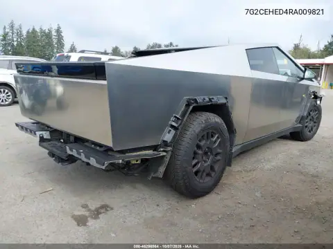 2024 Tesla Cybertruck All-Wheel Drive VIN 7G2CEHED4RA009821 фото 4