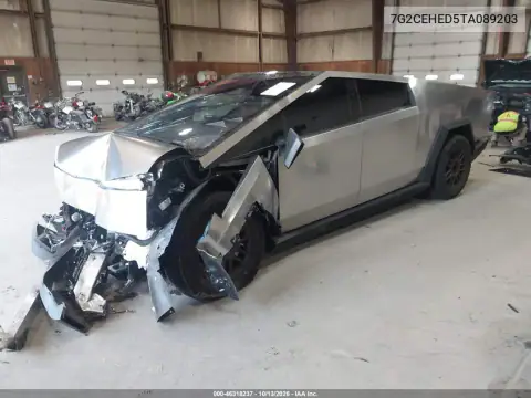 7G2CEHED5TA089203 — 2026 Tesla Cybertruck, фото 2 с аукциона IAAI, Передняя часть