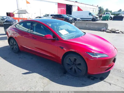 5YJ3E1EA7RF726300 — 2024 Tesla Model 3 Long Range Dual Motor ALL-Wheel Drive/Rear-Wheel Drive, Задняя часть (Rear), фото до ремонта