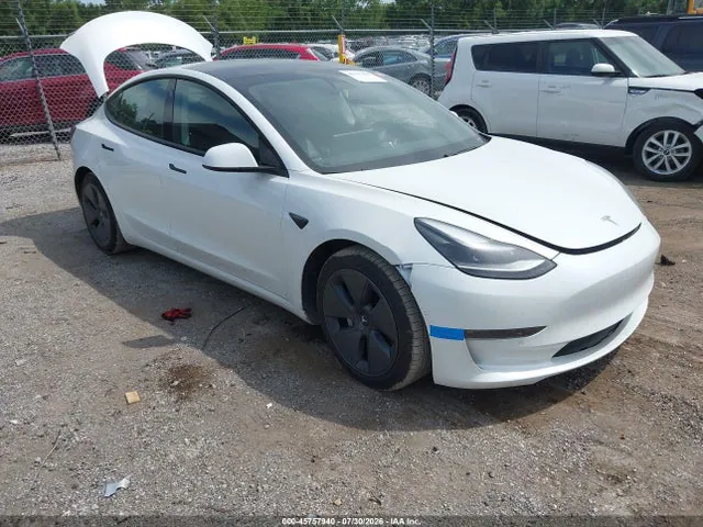 2021 Tesla Model 3 Long Range Dual Motor All-wheel Drive VIN 5YJ3E1EB7MF927650 фото 1