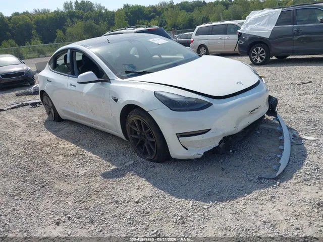 2021 Tesla Model 3 Long Range Dual Motor All-wheel Drive VIN 5YJ3E1EB7MF049556 фото 1