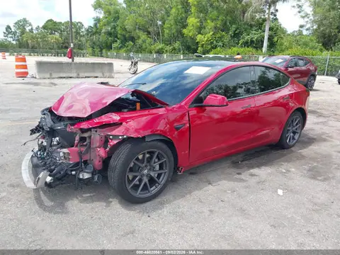 2021 Tesla Model 3 Long Range Dual Motor All-wheel Drive VIN 5YJ3E1EB0MF080132 фото 2