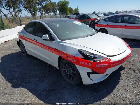 5YJ3E1EB3NF345949 — 2022 Tesla Model 3 Long Range Dual Motor ALL-Wheel Drive, Левый бок (Left Side), фото до ремонта