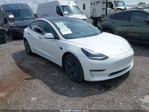 5YJ3E1EB8NF178360 — 2022 Tesla Model 3 Long Range Dual Motor ALL-Wheel Drive, Задняя часть (Rear), фото до ремонта
