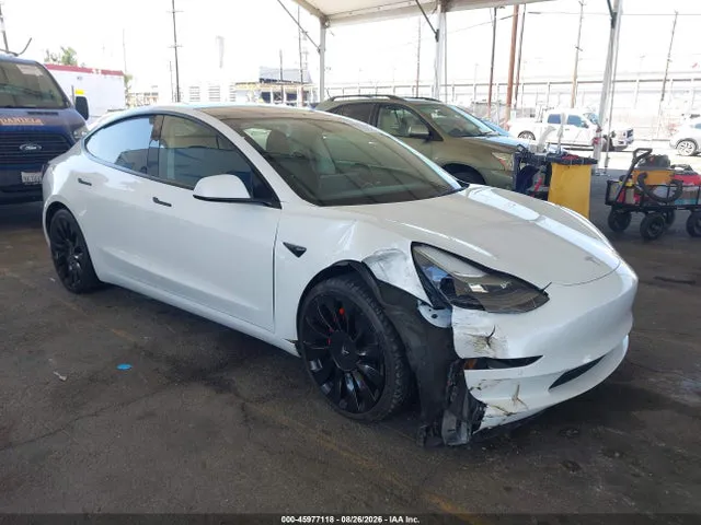 2022 Tesla Model 3 Long Range Dual Motor All-wheel Drive VIN 5YJ3E1EB0NF126527 фото 1
