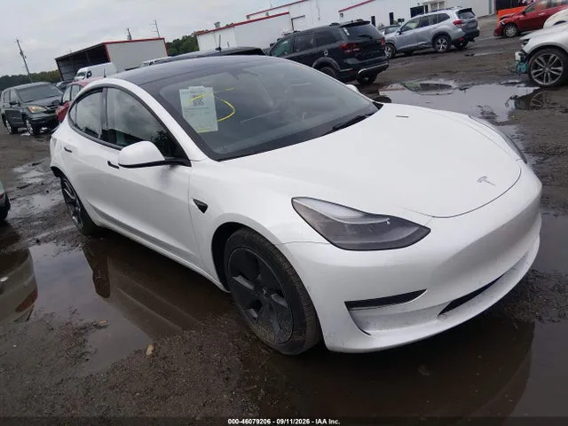 2022 Tesla Model 3 Long Range Dual Motor All-wheel Drive VIN 5YJ3E1EB2NF163773 фото 1