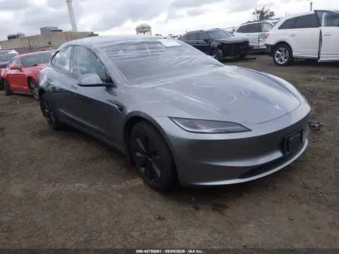 5YJ3E1EB7RF848504 — 2024 Tesla Model 3 Long Range Dual Motor ALL-Wheel Drive, Передняя часть (Front End), фото до ремонта