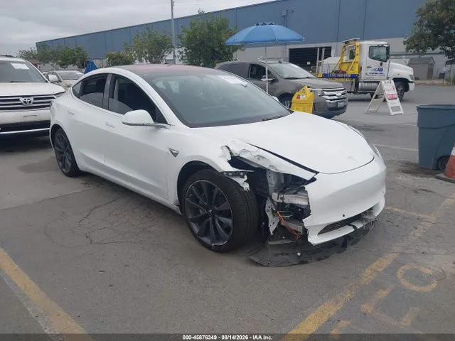 2018 Tesla Model 3 Long Range/mid Range VIN 5YJ3E1EA7JF008332 фото 1