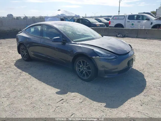 5YJ3E1EB7JF126860 — 2018 Tesla Model 3 Long Range/Performance, Передняя часть (Front), фото до ремонта