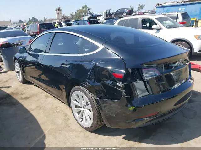 5YJ3E1EB2JF112896 — 2018 Tesla Model 3 Long Range/Performance, фото 3 с аукциона IAAI 14.10.2026, Задняя часть