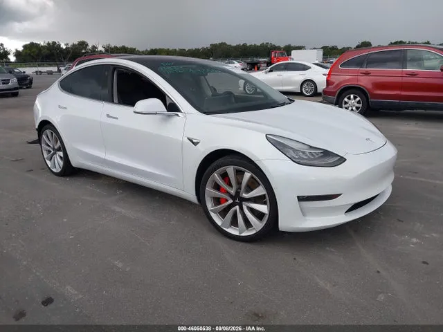 2018 Tesla Model 3 Long Range/performance VIN 5YJ3E1EB1JF072732 фото 1