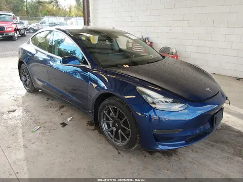 5YJ3E1EB9JF120381 — 2018 Tesla Model 3 Long Range/Performance, Задняя часть слева (Left Rear), фото до ремонта