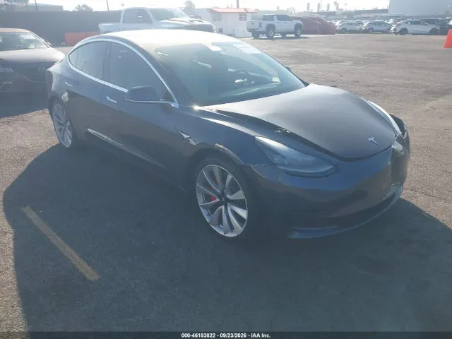 2018 Tesla Model 3 Long Range/performance VIN 5YJ3E1EB7JF171118 фото 1