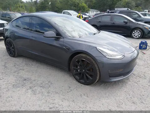 5YJ3E1EB6KF453509 — 2019 Tesla Model 3 Long Range/Performance, Задняя часть справа (Right Rear), фото до ремонта
