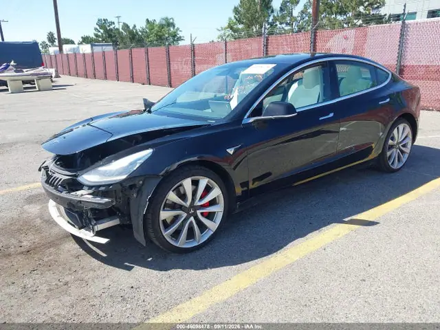2019 Tesla Model 3 Long Range/performance VIN 5YJ3E1EB3KF368143 фото 2