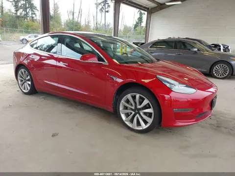 5YJ3E1EB3KF389610 — 2019 Tesla Model 3 Long Range/Performance, Задняя часть слева (Left Rear), фото до ремонта