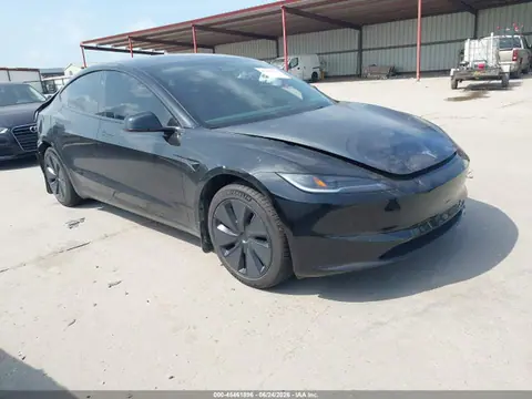 5YJ3E1EA4SF057182 — 2025 Tesla Model 3 Long Range Rear-Wheel Drive/Standard Rear-Wheel Drive, Задняя часть (Rear), фото до ремонта