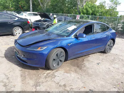 2025 Tesla Model 3 Long Range Rear-wheel Drive/standard Rear-wheel Drive VIN 5YJ3E1EA7SF010213 фото 2