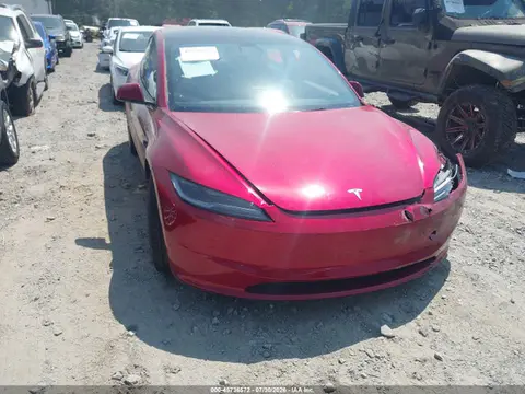 5YJ3E1EA6SF918510 — 2025 Tesla Model 3 Long Range Rear-Wheel Drive/Standard Rear-Wheel Drive, Левый бок (Left Side), фото до ремонта