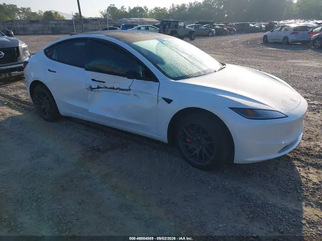 2025 Tesla Model 3 Long Range Rear-wheel Drive/standard Rear-wheel Drive VIN 5YJ3E1EA0SF016001 фото 1