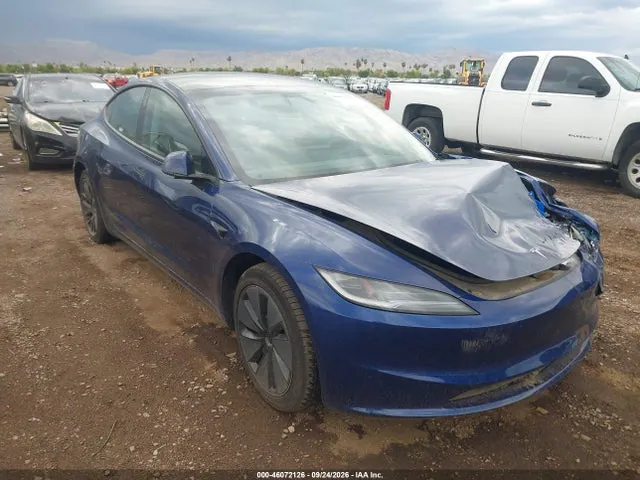 2025 Tesla Model 3 Long Range Rear-wheel Drive/standard Rear-wheel Drive VIN 5YJ3E1EA5SF879554 фото 1