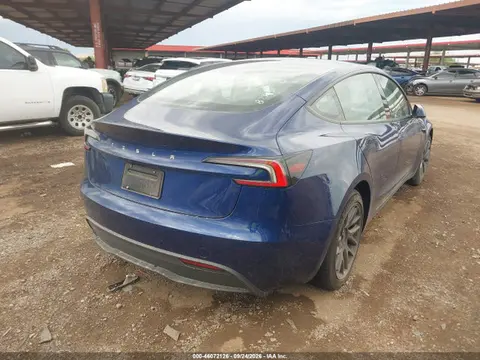 2025 Tesla Model 3 Long Range Rear-wheel Drive/standard Rear-wheel Drive VIN 5YJ3E1EA5SF879554 фото 4