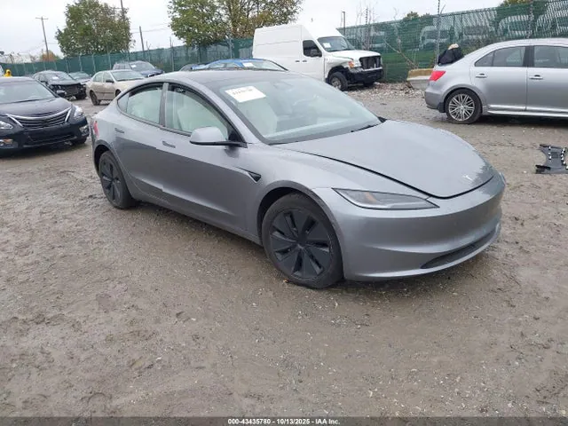 2025 Tesla Model 3 Long Range Rear-wheel Drive VIN 5YJ3E1EA1SF031705 фото 1