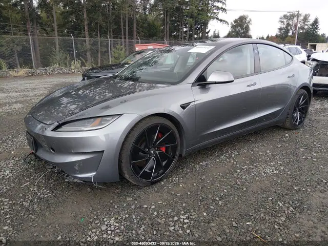 5YJ3E1ET1RF856588 — 2024 Tesla Model 3 Performance ALL-Wheel Drive, фото 2 с аукциона IAAI 30.09.2026, Передняя часть