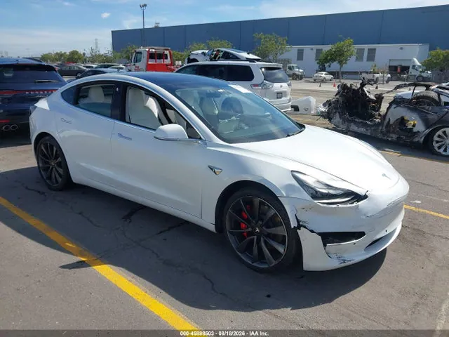 2020 Tesla Model 3 Performance Dual Motor All-wheel Drive VIN 5YJ3E1EC1LF624967 фото 1