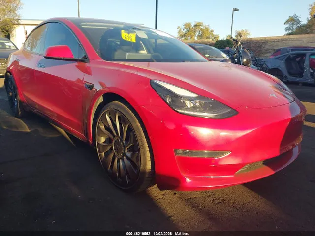 2021 Tesla Model 3 Performance Dual Motor All-wheel Drive VIN 5YJ3E1EC5MF935867 фото 1