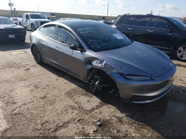 2026 Tesla Model 3 Premium Rear-wheel Drive/rear-wheel Drive VIN 5YJ3E1EA0TF177448 фото 1