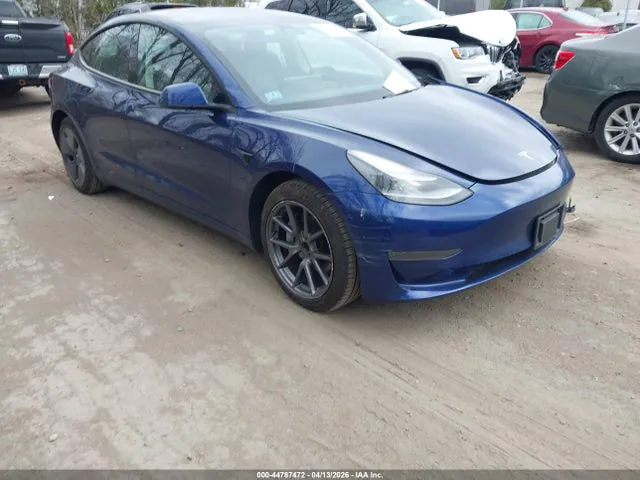 2022 Tesla Model 3 Rear-wheel Drive VIN 5YJ3E1EA3NF252162 фото 1