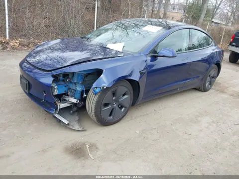 2022 Tesla Model 3 Rear-wheel Drive VIN 5YJ3E1EA3NF252162 фото 2