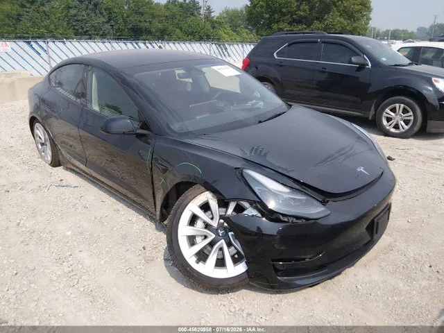 2022 Tesla Model 3 Rear-wheel Drive VIN 5YJ3E1EA8NF351642 фото 1