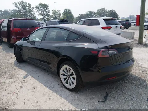 2022 Tesla Model 3 Rear-wheel Drive VIN 5YJ3E1EA8NF351642 фото 3