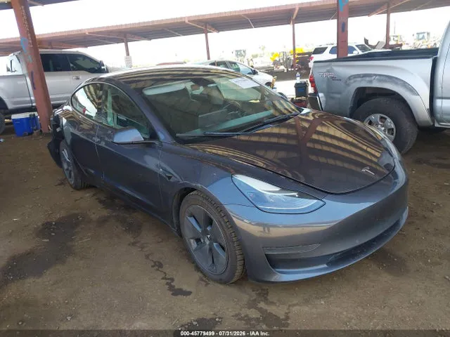 2022 Tesla Model 3 Rear-wheel Drive VIN 5YJ3E1EA1NF189384 фото 1