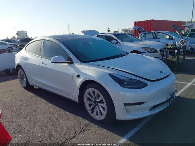 2022 Tesla Model 3 Rear-wheel Drive VIN 5YJ3E1EA7NF295208 фото 1