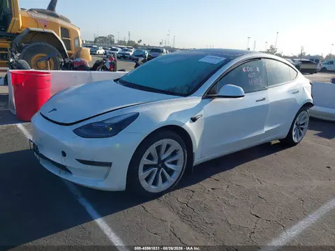 2022 Tesla Model 3 Rear-wheel Drive VIN 5YJ3E1EA7NF295208 фото 2