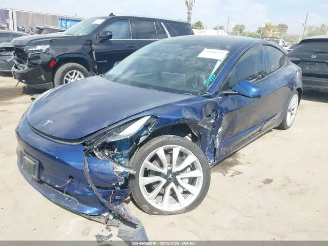 2022 Tesla Model 3 Rear-wheel Drive VIN 5YJ3E1EA6NF143808 фото 2