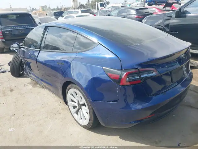 2022 Tesla Model 3 Rear-wheel Drive VIN 5YJ3E1EA6NF143808 фото 3